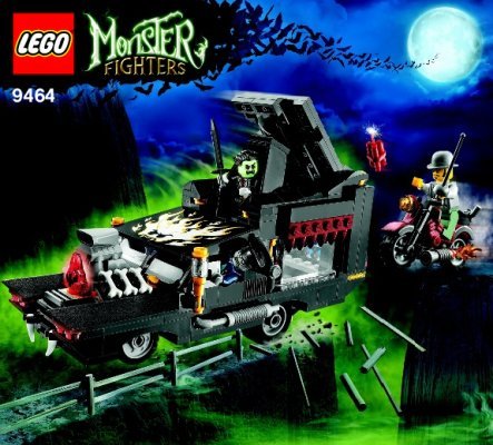 Istruzioni per la Costruzione - LEGO - 9464 - The Vampyre Hearse: Page 1