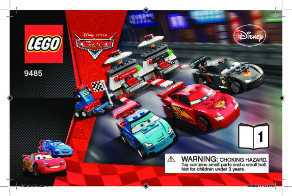 Istruzioni per la Costruzione - LEGO - 9485 - Ultimate Race Set: Page 1