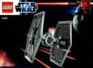 Istruzioni per la Costruzione - LEGO - 9492 - TIE Fighter™: Page 1