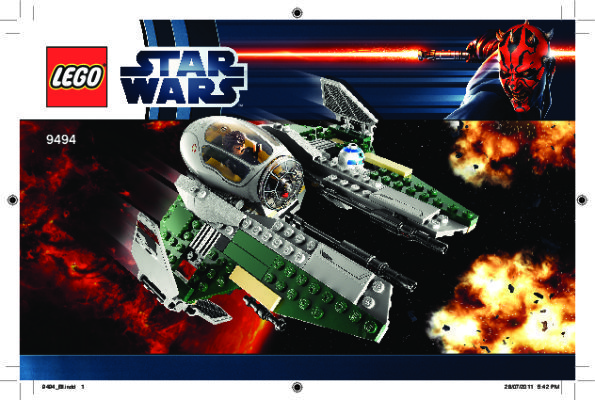 Istruzioni per la Costruzione - LEGO - 9494 - Anakin's Jedi Interceptor™: Page 1