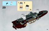 Istruzioni per la Costruzione - LEGO - 9496 - Desert Skiff™: Page 43