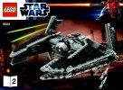 Istruzioni per la Costruzione - LEGO - 9500 - Sith™ Fury-class Interceptor™: Page 1