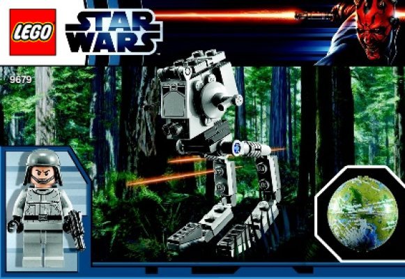 Istruzioni per la Costruzione - LEGO - 9679 - AT-ST™ & Endor™: Page 1