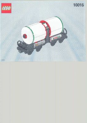 Istruzioni per la Costruzione - LEGO - 10016 - TANK WAGON: Page 1