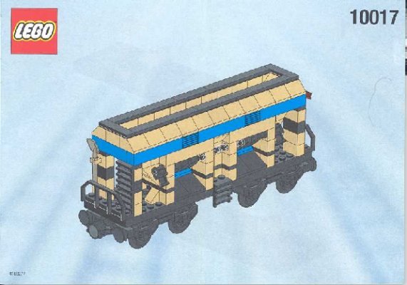 Istruzioni per la Costruzione - LEGO - 10017 - HOPPER WAGON: Page 1