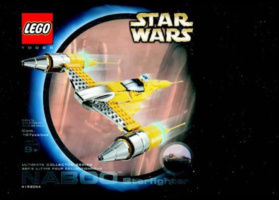 Istruzioni per la Costruzione - LEGO - 10026 - NABOO FIGHTERTM: Page 1