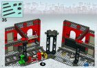 Istruzioni per la Costruzione - LEGO - 10027 - Train Engine Shed: Page 38