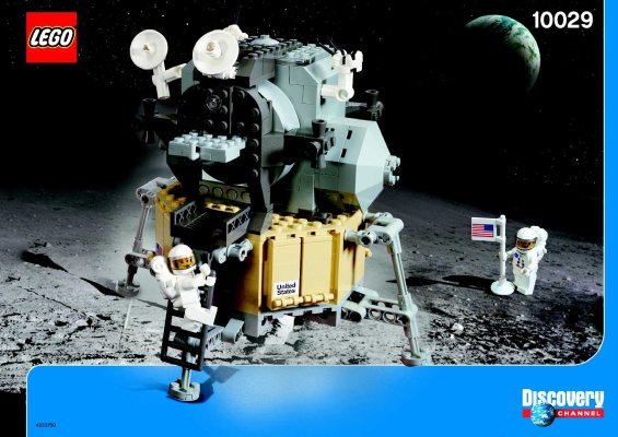 Istruzioni per la Costruzione - LEGO - 10029 - Lunar Lander: Page 1