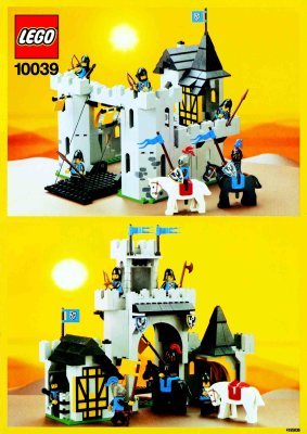 Istruzioni per la Costruzione - LEGO - 10039 - Black Falcon's Fortress: Page 1