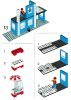 Istruzioni per la Costruzione - LEGO - 10041 - Main Street: Page 12