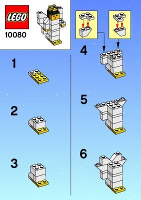 Istruzioni per la Costruzione - LEGO - 10080 - Angel: Page 1