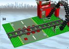 Istruzioni per la Costruzione - LEGO - 10128 - Train Level Crossing: Page 35