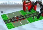 Istruzioni per la Costruzione - LEGO - 10128 - Train Level Crossing: Page 36