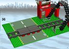 Istruzioni per la Costruzione - LEGO - 10128 - Train Level Crossing: Page 37