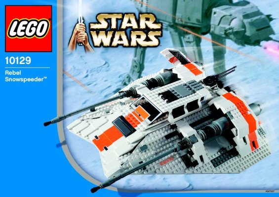 Istruzioni per la Costruzione - LEGO - 10129 - Rebel Snowspeeder™: Page 1