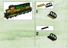 Istruzioni per la Costruzione - LEGO - 10133 - Burlington Northern Santa Fe Locomotive: Page 3