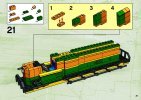 Istruzioni per la Costruzione - LEGO - 10133 - Burlington Northern Santa Fe Locomotive: Page 21