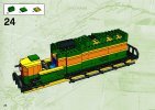 Istruzioni per la Costruzione - LEGO - 10133 - Burlington Northern Santa Fe Locomotive: Page 24