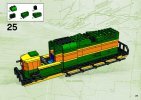 Istruzioni per la Costruzione - LEGO - 10133 - Burlington Northern Santa Fe Locomotive: Page 25