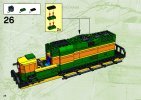 Istruzioni per la Costruzione - LEGO - 10133 - Burlington Northern Santa Fe Locomotive: Page 26