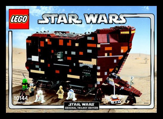 Istruzioni per la Costruzione - LEGO - 10144 - Sandcrawler™: Page 1