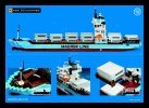 Istruzioni per la Costruzione - LEGO - 10152 - Maersk Sealand Container Ship: Page 56