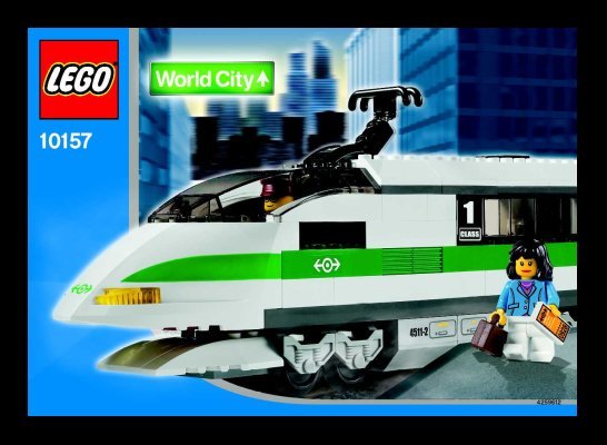 Istruzioni per la Costruzione - LEGO - 10157 - High Speed Train Locomotive: Page 1