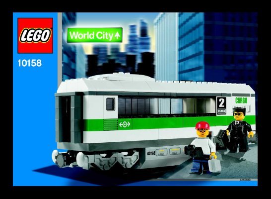 Istruzioni per la Costruzione - LEGO - 10158 - High Speed Train Car: Page 1