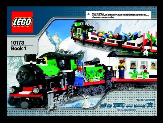 Istruzioni per la Costruzione - LEGO - 10173 - Holiday Train: Page 1