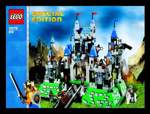 Istruzioni per la Costruzione - LEGO - 10176 - King's Castle: Page 1