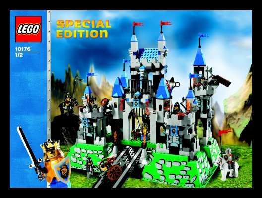 Istruzioni per la Costruzione - LEGO - 10176 - King's Castle: Page 1