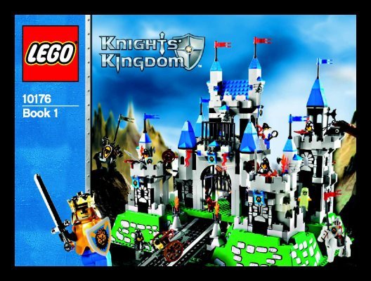 Istruzioni per la Costruzione - LEGO - 10176 - King's Castle: Page 1