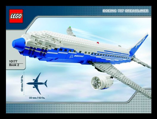 Istruzioni per la Costruzione - LEGO - 10177 - Boeing 787 Dreamliner: Page 1