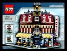 Istruzioni per la Costruzione - LEGO - 10182 - Café Corner: Page 1