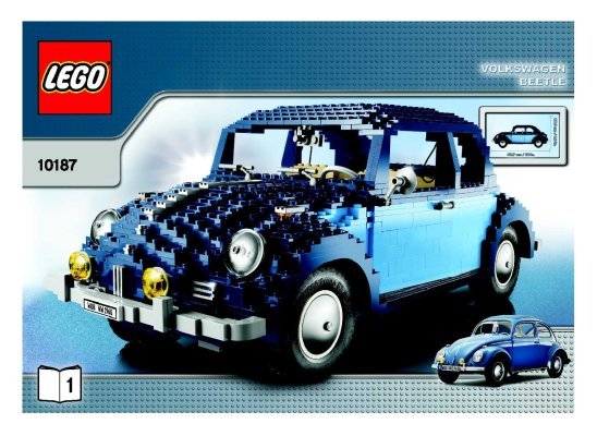 10187 - Build the classic Volkswagen Beetle!