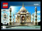 Istruzioni per la Costruzione - LEGO - 10189 - Build the breathtaking Taj Mahal!: Page 1