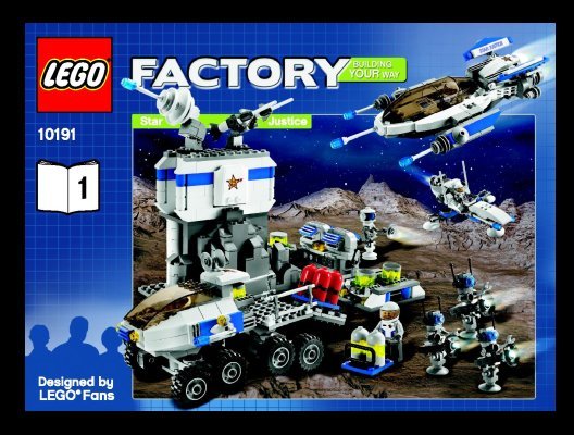 Istruzioni per la Costruzione - LEGO - 10191 - Star Justice: Page 1