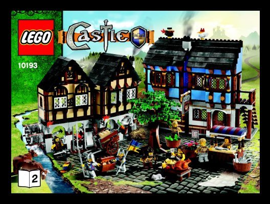 Istruzioni per la Costruzione - LEGO - 10193 - Medieval Market Village: Page 1