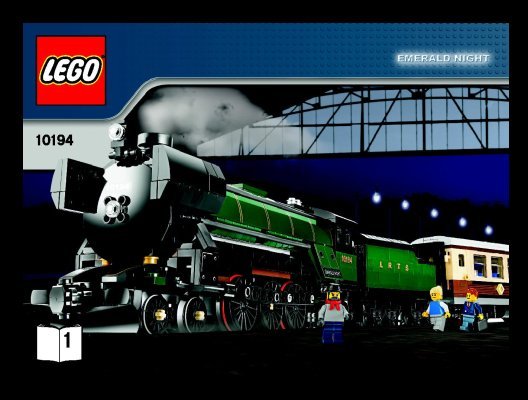 Istruzioni per la Costruzione - LEGO - 10194 - Emerald Night: Page 1