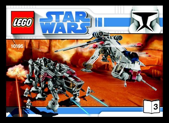 Istruzioni per la Costruzione - LEGO - 10195 - Republic Dropship with AT-OT Walker™: Page 1