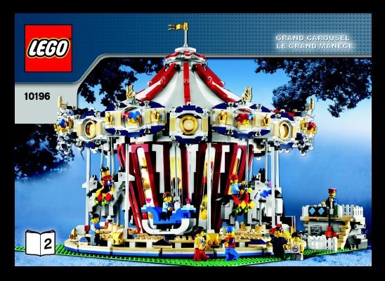 Istruzioni per la Costruzione - LEGO - 10196 - Grand Carousel: Page 1