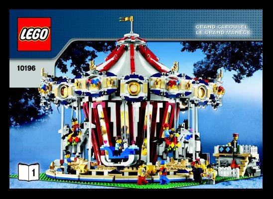 Istruzioni per la Costruzione - LEGO - 10196 - Grand Carousel: Page 1