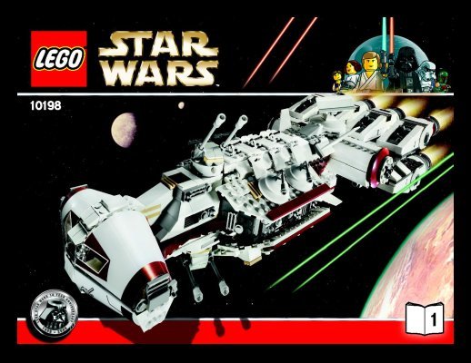 Istruzioni per la Costruzione - LEGO - 10198 - Tantive IV™: Page 1