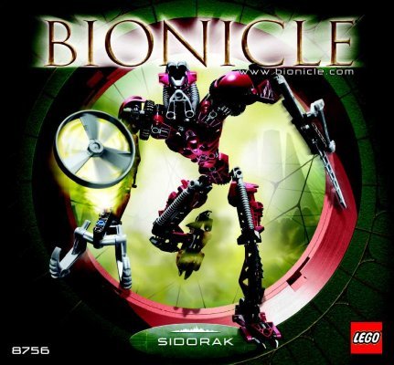 Istruzioni per la Costruzione - LEGO - 10203 - BIONICLE® Tri-Pack: Page 1