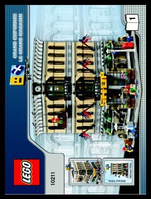 Istruzioni per la Costruzione - LEGO - 10211 - Grand Emporium: Page 1