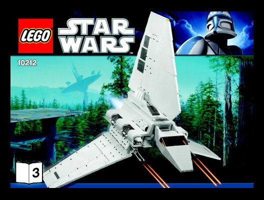 Istruzioni per la Costruzione - LEGO - 10212 - Imperial Shuttle™: Page 1