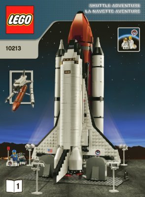 Istruzioni per la Costruzione - LEGO - 10213 - Shuttle Adventure: Page 1