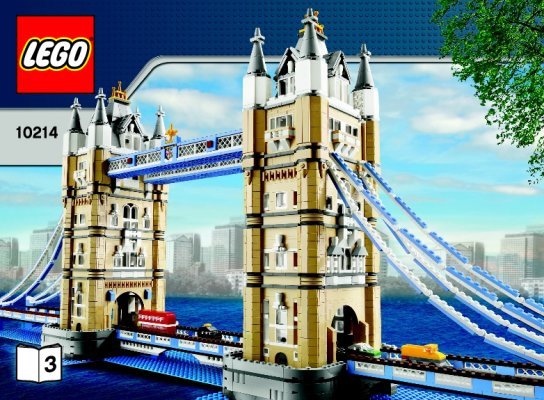 Istruzioni per la Costruzione - LEGO - 10214 - Tower Bridge: Page 1