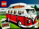 Istruzioni per la Costruzione - LEGO - 10220 - Volkswagen T1 Camper Van: Page 1