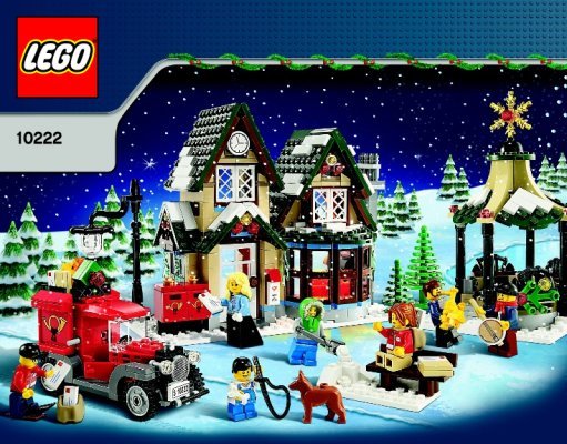 Istruzioni per la Costruzione - LEGO - 10222 - Winter Village Post Office: Page 1